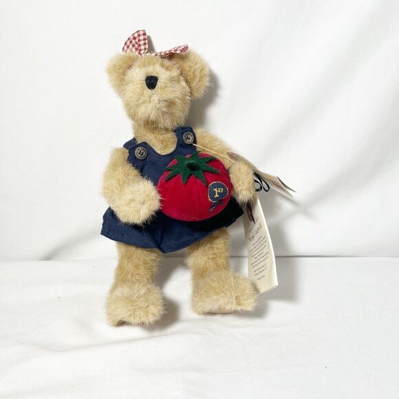 Boyds Bears Plush Serendipity Wishkabibble Giant Tomato Poseable 10" NWT - Picture 3 of 6